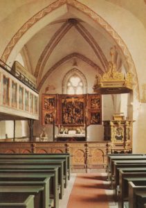 Kirche, Blick zum Altar, nach 1965