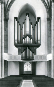 Kirche, Blick zur Orgel, nach 1967