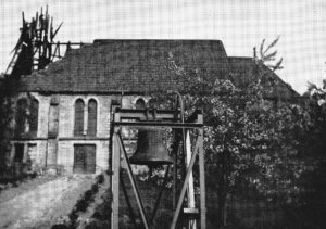 Kirche, Ansicht von Osten, nach März 1963, vor Februar 1964