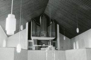 Kirche, Blick zur Orgel, nach 1965