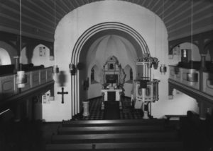 Neue Kapelle, Blick zum Altar, 1980