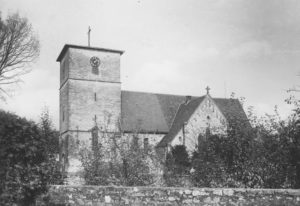 Kirche, Ansicht von Südwesten, nach 06.10.1942