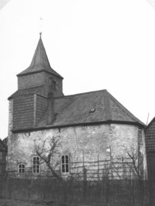 Kapelle, Ansicht von Südosten, um 1960