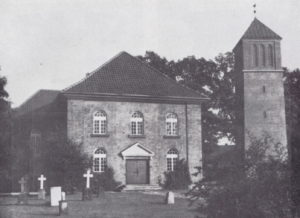 Kirche Nienhagen, Ansicht von Nordwesten, 1964