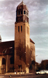 Kirche, Ansicht von Nordwesten, Teilansicht, 1980