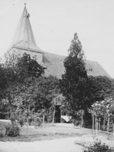 Kirche, Ansicht von Südwesten