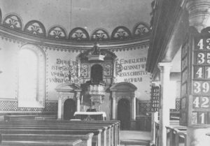 Kirche, Blick zum Altar, nach 1904, vor 1953