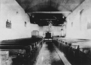 Kirche, Blick zum Altar, nach 1887, vor 1959