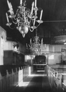 Kirche, Blick zum Altar, nach 1887, vor 1959