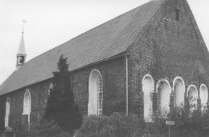Kirche, Ansicht von Südosten, um 1985