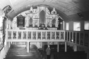 Kirche, Blick zur Orgel, nach 1968