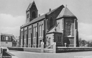 Kirche, Ansicht von Südosten, um 1948