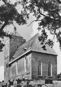 Kirche, Ansicht von Südosten, um 1971