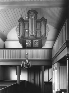 Kirche, Blick zur Orgel, nach 1962