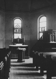 Kirche, Blick zum Altar, vor 1999