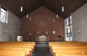 Kirche, Blick zum Altar, Foto: Fritz Fröse, 10.01.2020