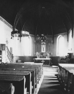 Kirche, Blick zum Altar, nach 1877, vor 1938