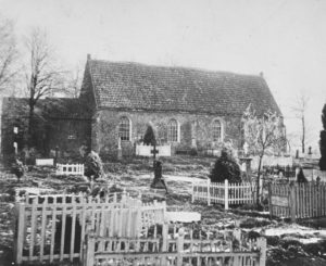 Kirche, Ansicht von Südwesten, vor 1912