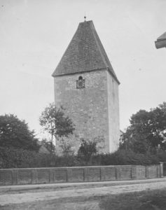 Kapelle bzw. Glockenturm, Ansicht von Südwesten