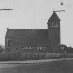 Kirche, Ansicht von Norden, nach 1956