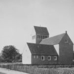 Kirche, Ansicht von Südosten, 1956, Foto: Ernst Witt, Hannover