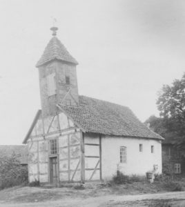Alte Kapelle, Ansicht von Südwesten, vor 1989