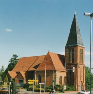 Kirche, Ansicht von Nordwesten, 1986