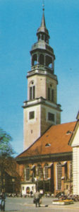 Kirche, Ansicht von Südosten, Teilansicht, nach 1913