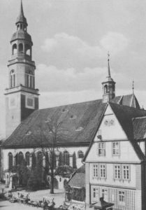 Kirche, Ansicht von Südosten, nach 1913