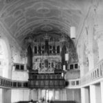 Kirche, Blick zur Orgel, 1978