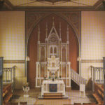 Kirche, Blick zum Altar, vor 1978