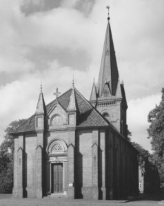 Kirche, Ansicht von Nordosten, um 1969