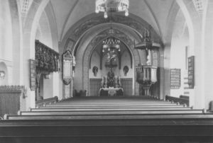 Kirche, Blick zum Altar, 1943