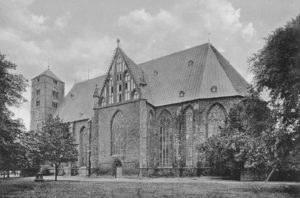 Kirche, Ansicht von Südosten, 1956