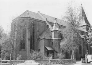 Kirche, Ansicht von Nordosten, 1983