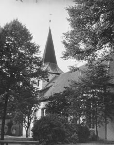 Kirche, Ansicht von Südosten, 1956