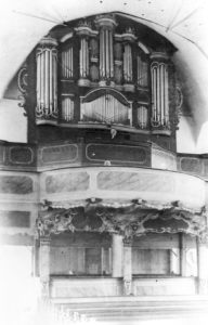 Orgel, vor 1934