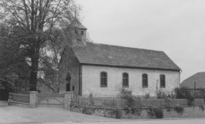 Kirche, Ansicht von Südwesten, 1959