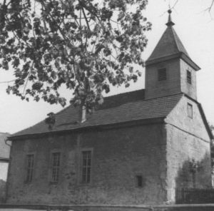 Kapelle, Ansicht von Nordwesten, um 1953