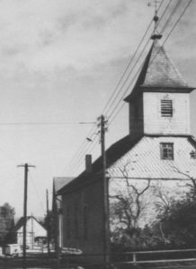 Kapelle, Ansicht von Nordwesten, um 1953