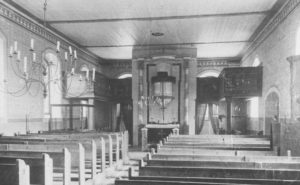 Kirche, Blick zum Altar, vor 1936
