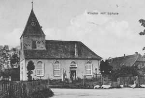 Kirche, Ansicht von Südwesten, 1919