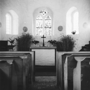 Kapelle, Blick zum Altar, nach 1960