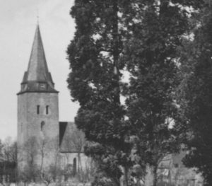 Kirche, Ansicht von Südwesten, 15. März 1934
