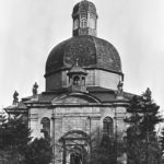 Kirche, Ansicht von Westen, Bildarchiv Niedersächsisches Landesverwaltungsamt Hannover, Landeskonservator