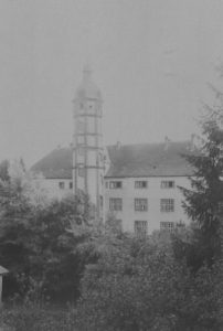 Burg, Hauptgebäude, Außenansicht, Vorderansicht, 1903