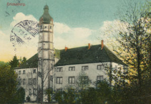 Burg, Hauptgebäude, Außenansicht, Vorderansicht, 1914