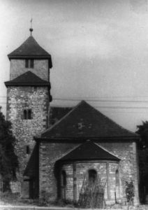 Kirche, Ansicht von Süden, um 1953