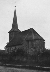 Kirche, Ansicht von Südosten, um 1931