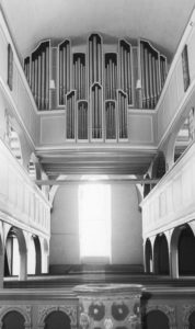 Kirche, Blick zur Orgel, nach 1961